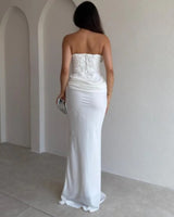 Emmeline Satin Corset Gown