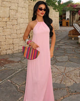 Escape Halter Dress