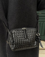 Essential Woven Mini Shoulder Bag