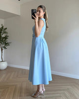 Étoile Belted Midi Dress