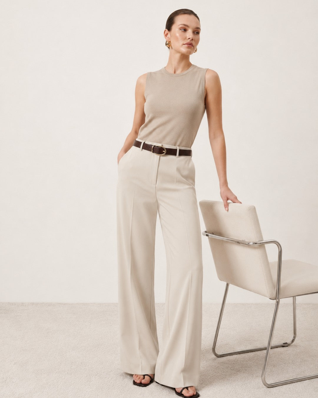 Everyday Essential Trousers + Belt
