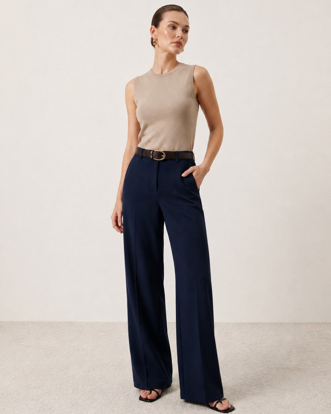 Everyday Essential Trousers + Belt