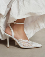 Faiz Insipred Lace Pumps