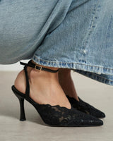 Faiz Insipred Lace Pumps