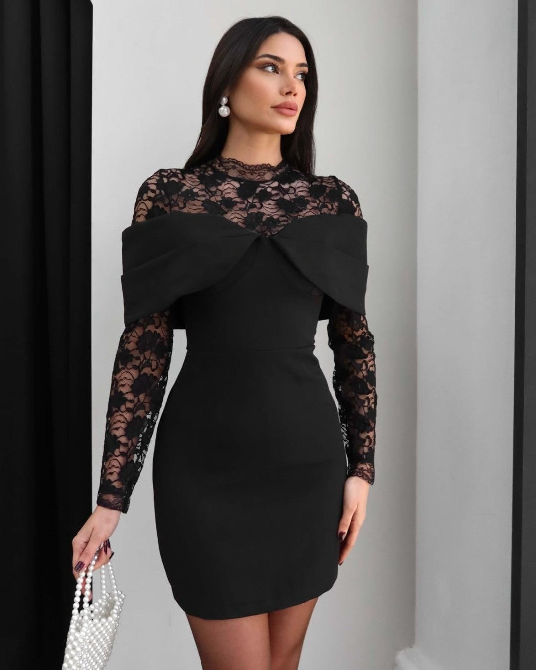 Feminine Aura Lace Dress