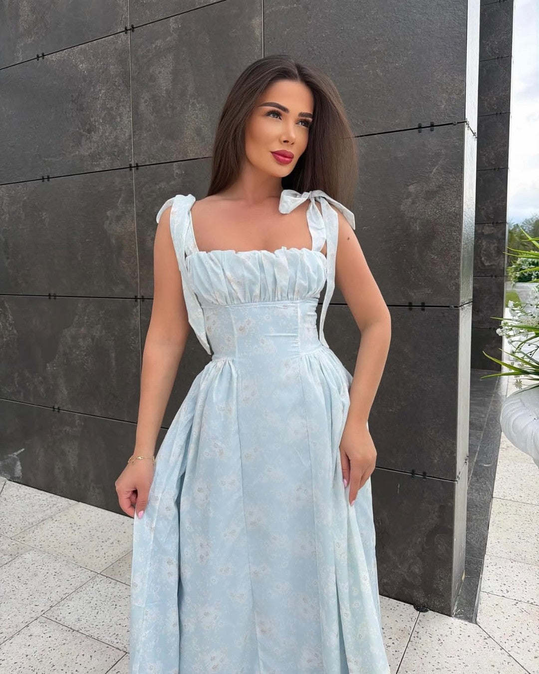 Feminine Floral Dress