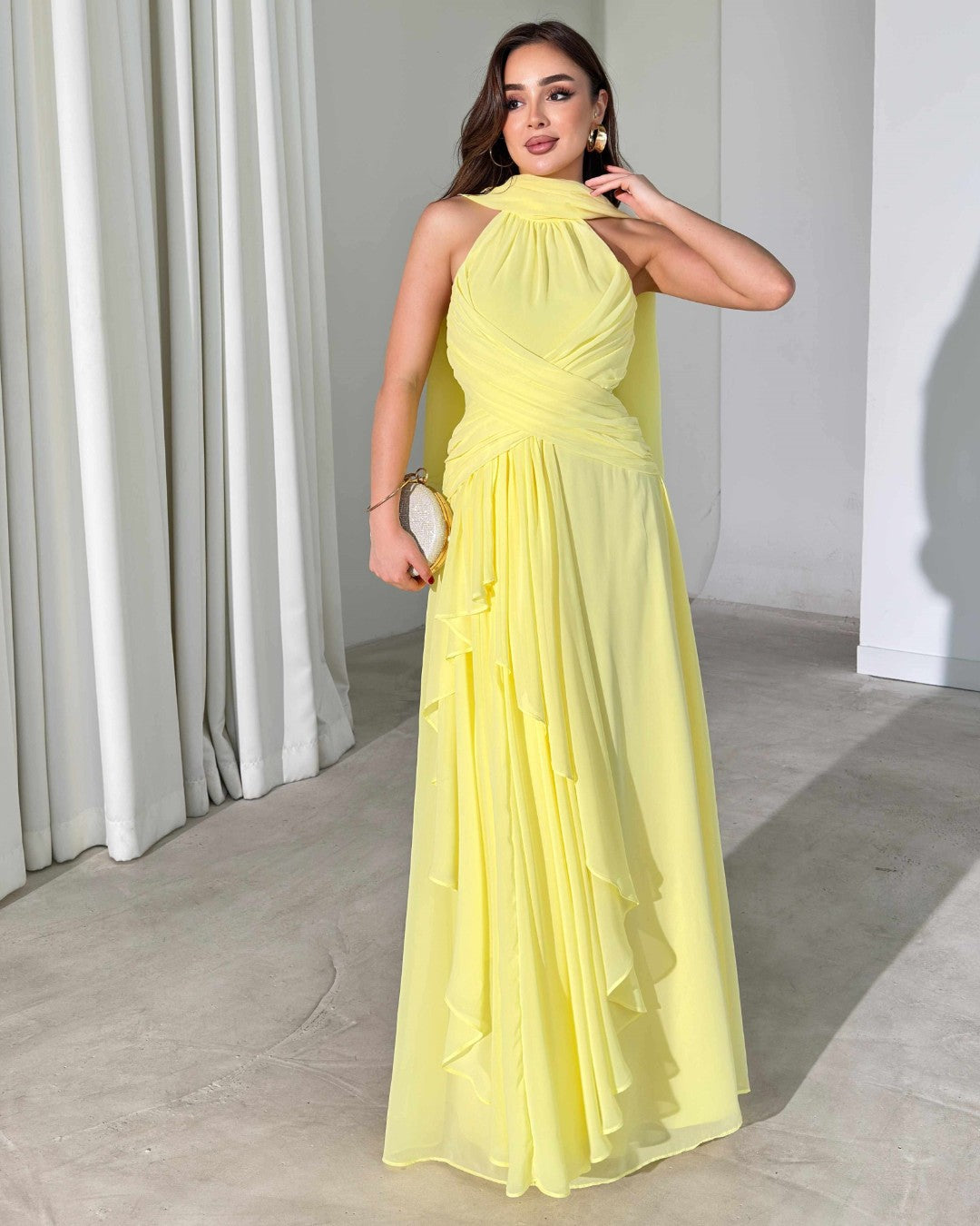 Feminine Whisper Gown