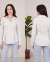 Fitted Waist Check Shirt