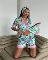 Flamingo Club Pajama Set