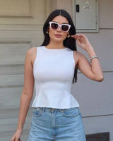 Flared Waist Top