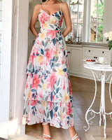 Floral Layered Dress