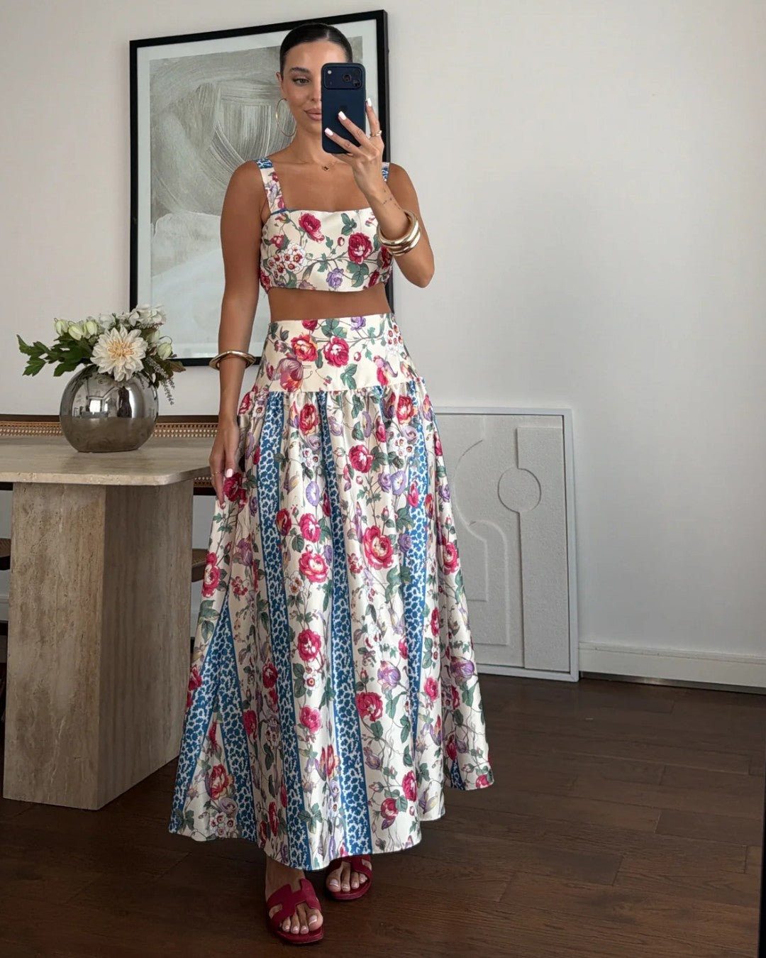 Florentine Garden Skirt Set