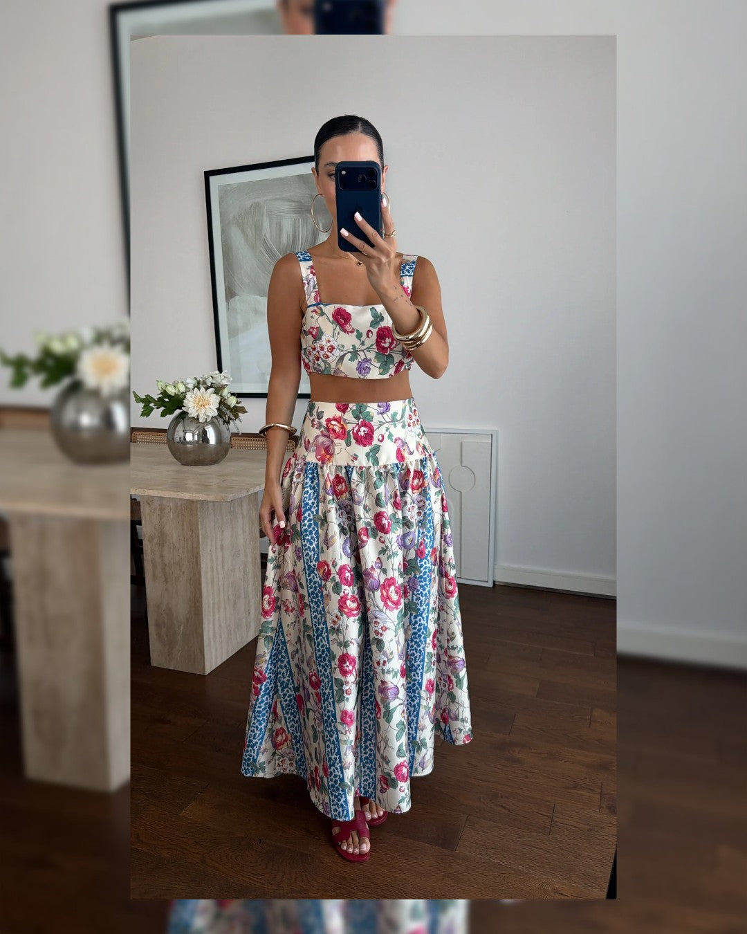 Florentine Garden Skirt Set