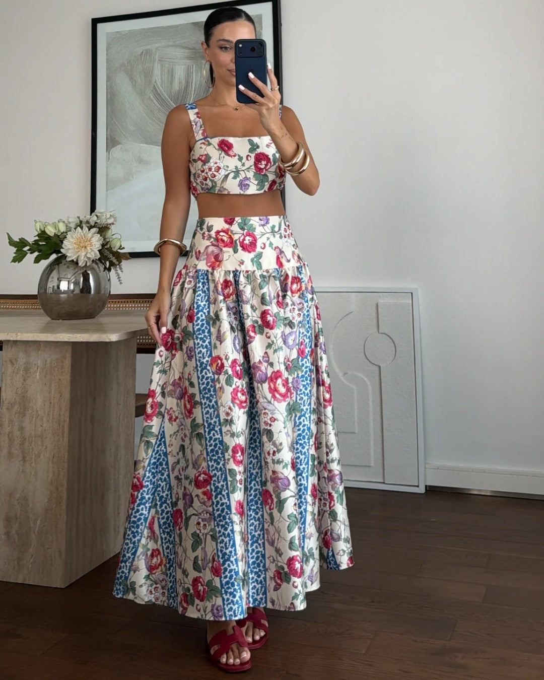 Florentine Garden Skirt Set