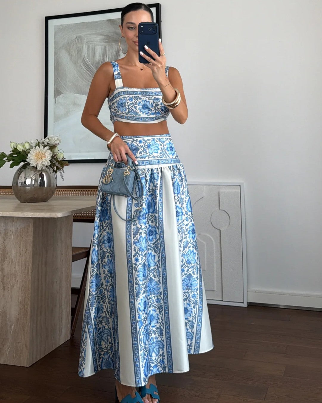 Florentine Garden Skirt Set