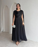 Flow Cape Dress