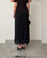 Flow Lace Detail Skirt