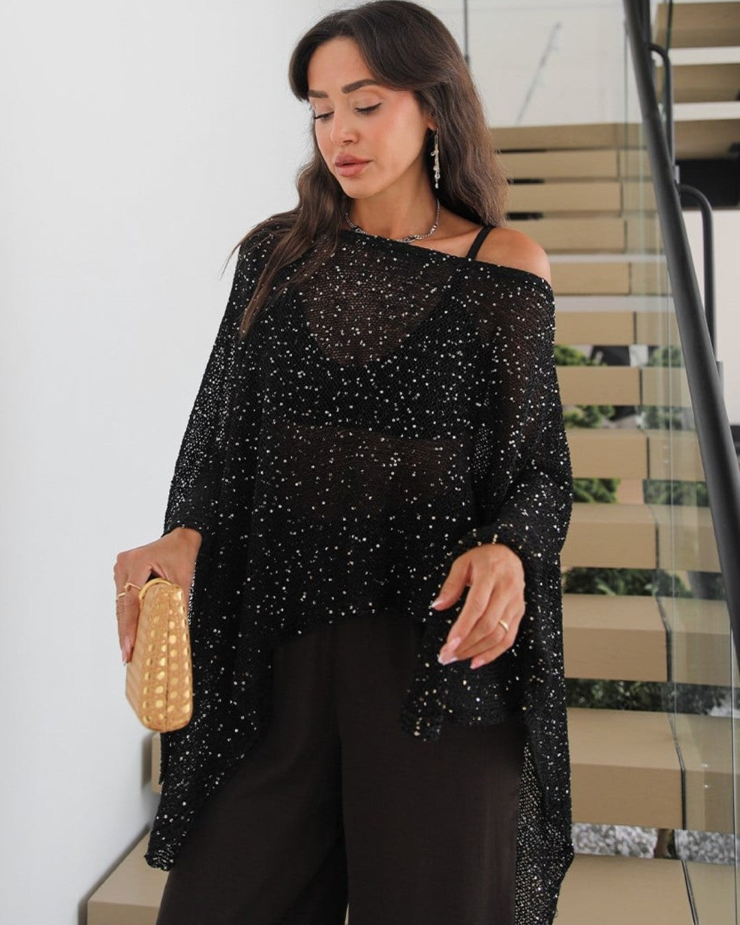 Glow Drape Top