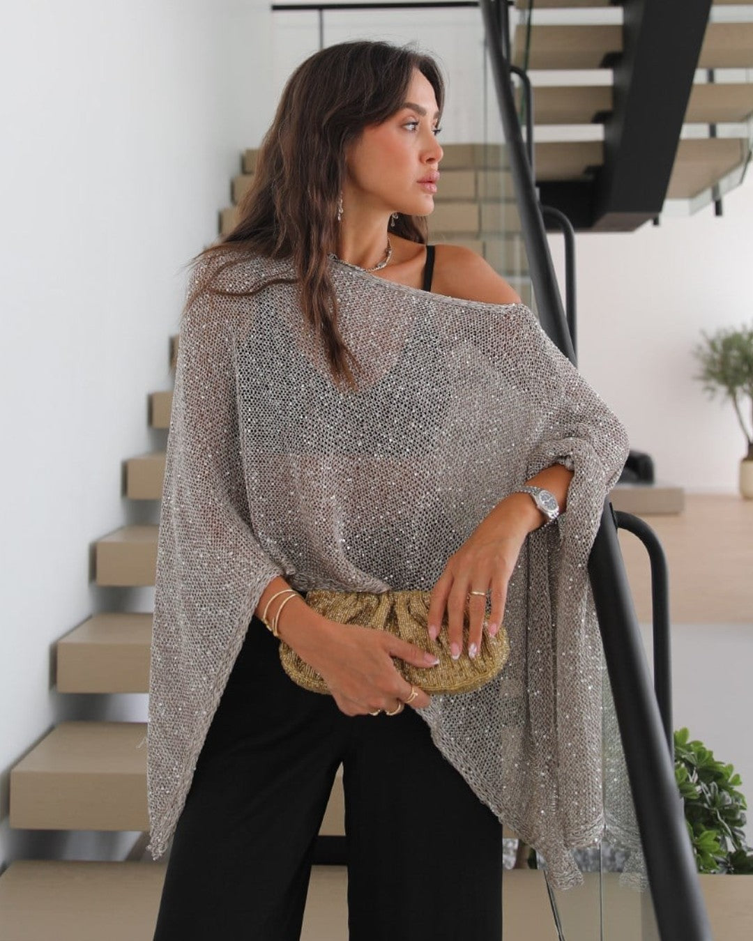 Glow Drape Top