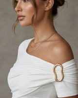 Gold Detail Top