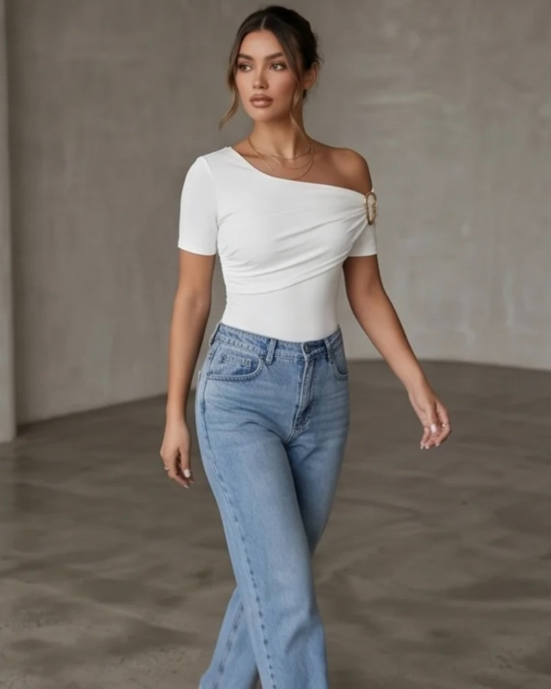 Gold Detail Top