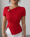 Golden Accent Asymmetric Top