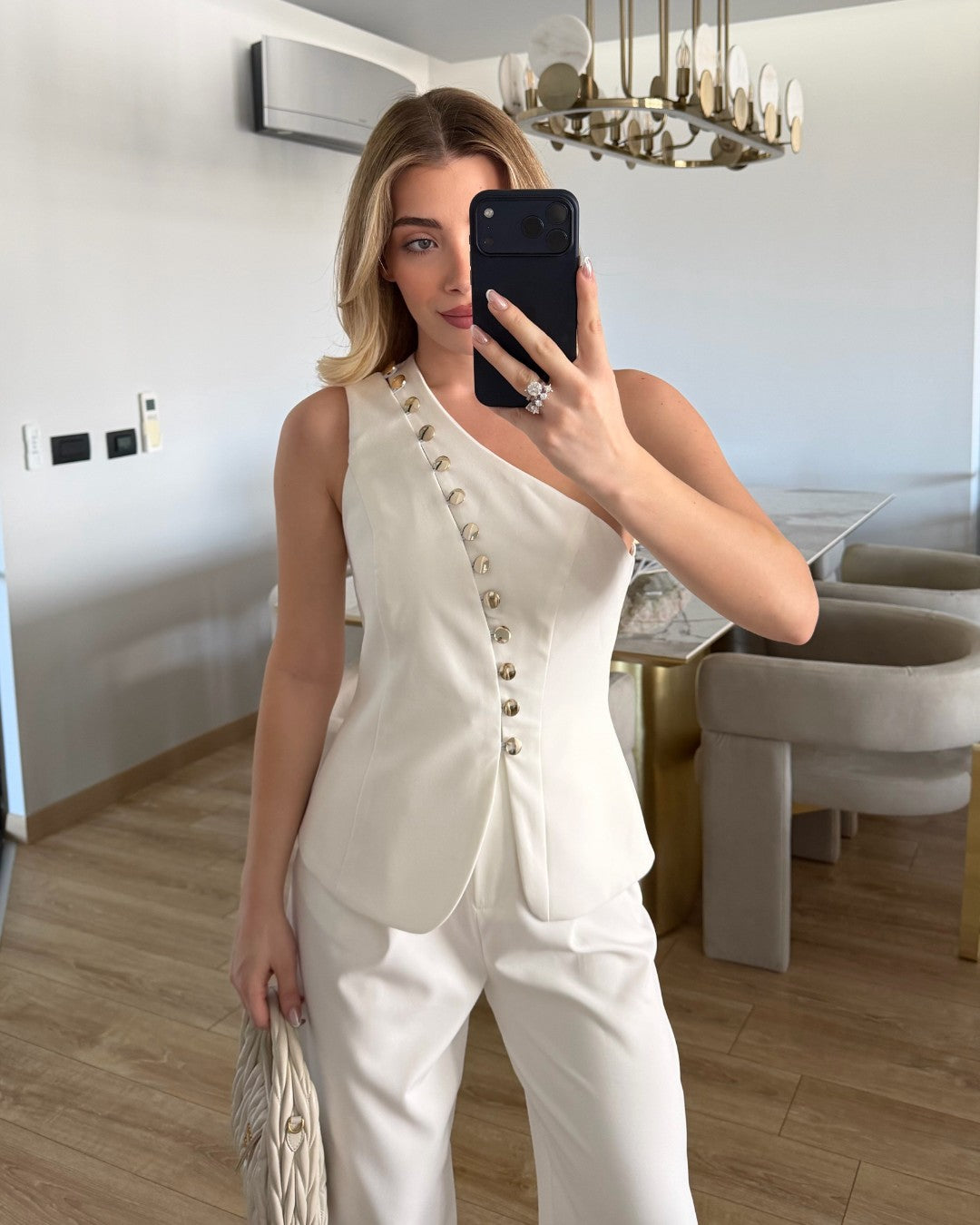 Golden Detail Suit