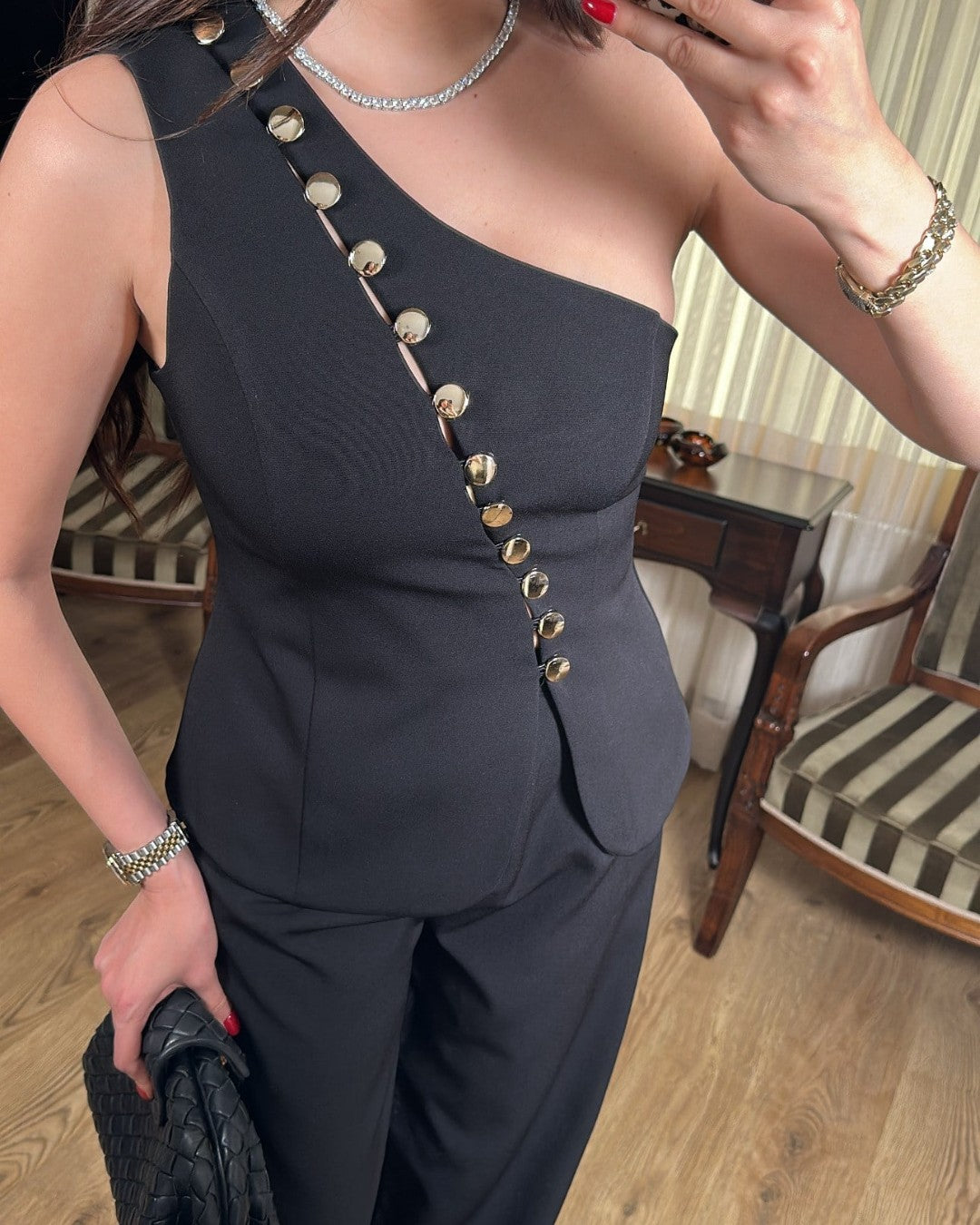 Golden Detail Suit
