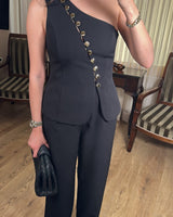 Golden Detail Suit