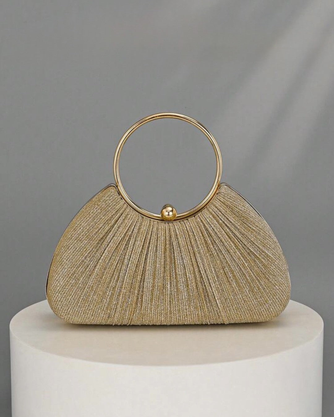 Golden Evening Bag