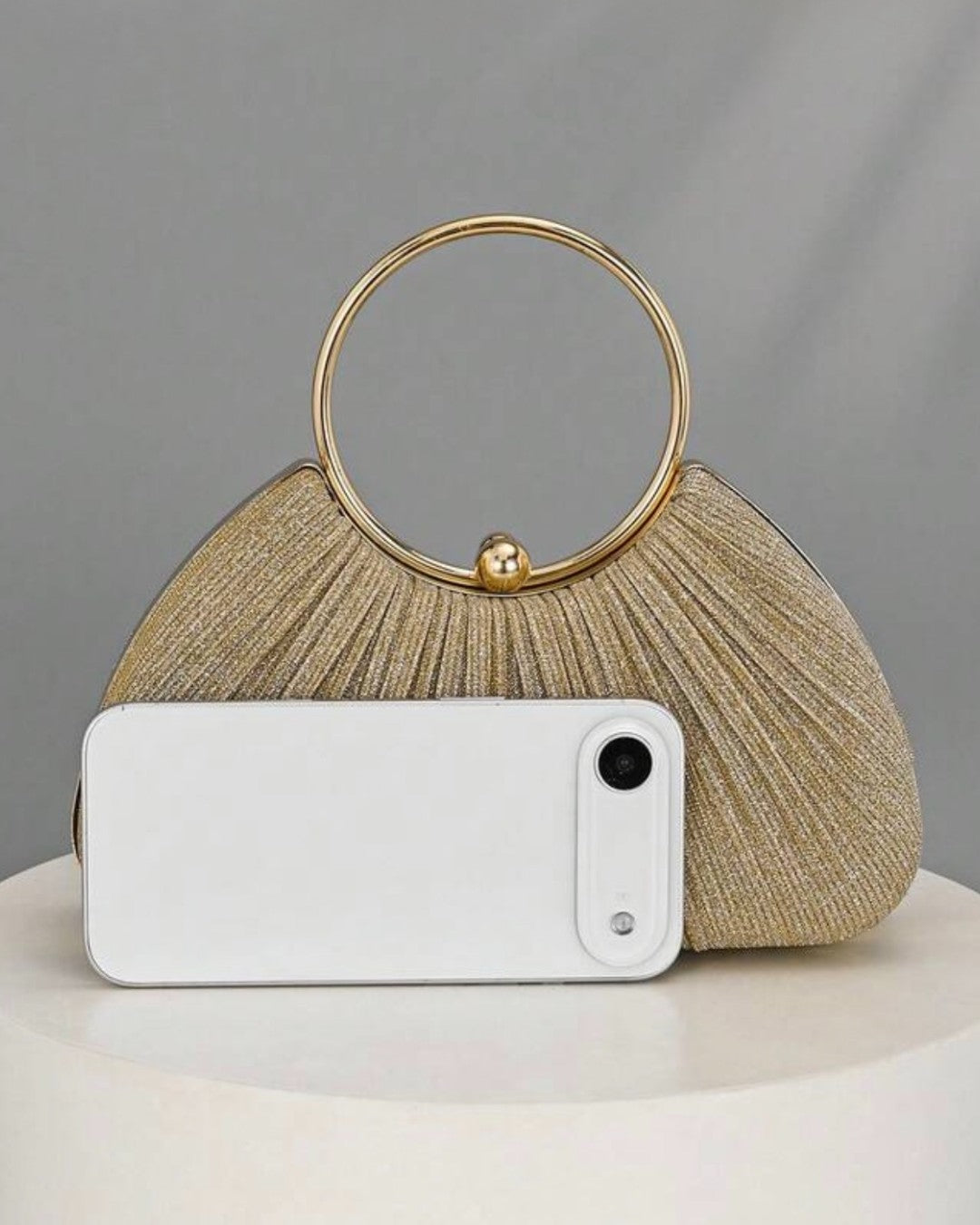 Golden Evening Bag