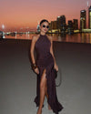 Golden Hour Halter Maxi Dress