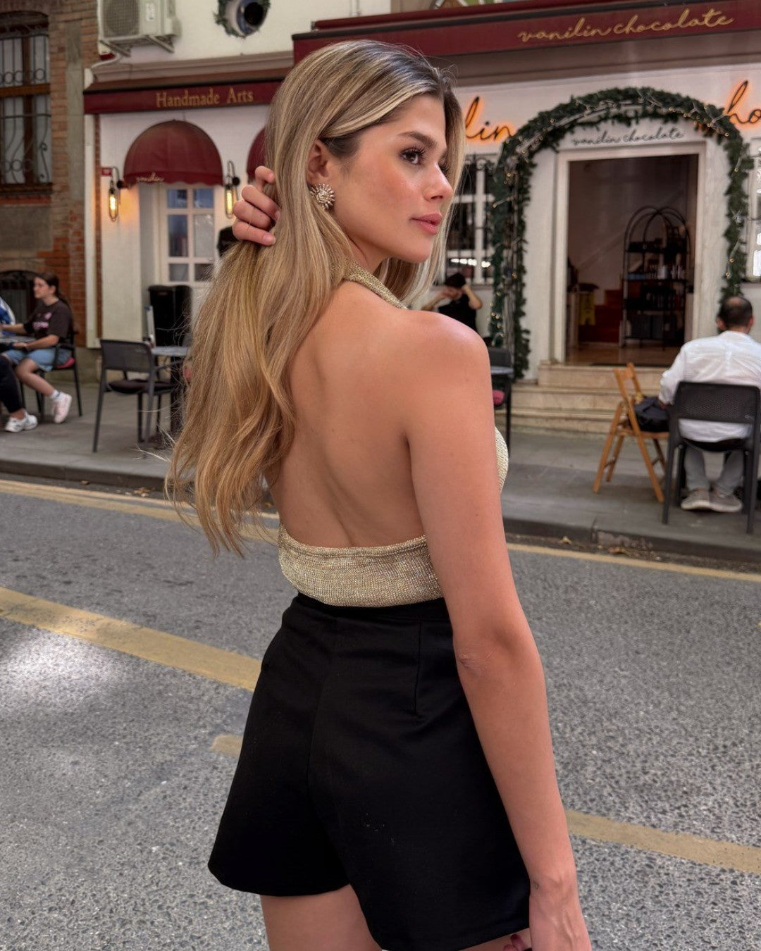 Golden Hour Halter Top