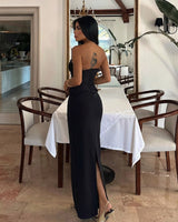 Golden Hour Noir Dress