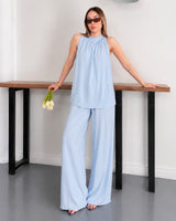 Halter Neck Chic Set