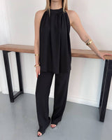 Halter Neck Chic Set