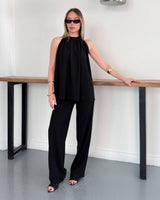 Halter Neck Chic Set