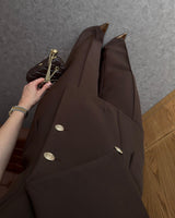 Halter Neck Tailored Suit