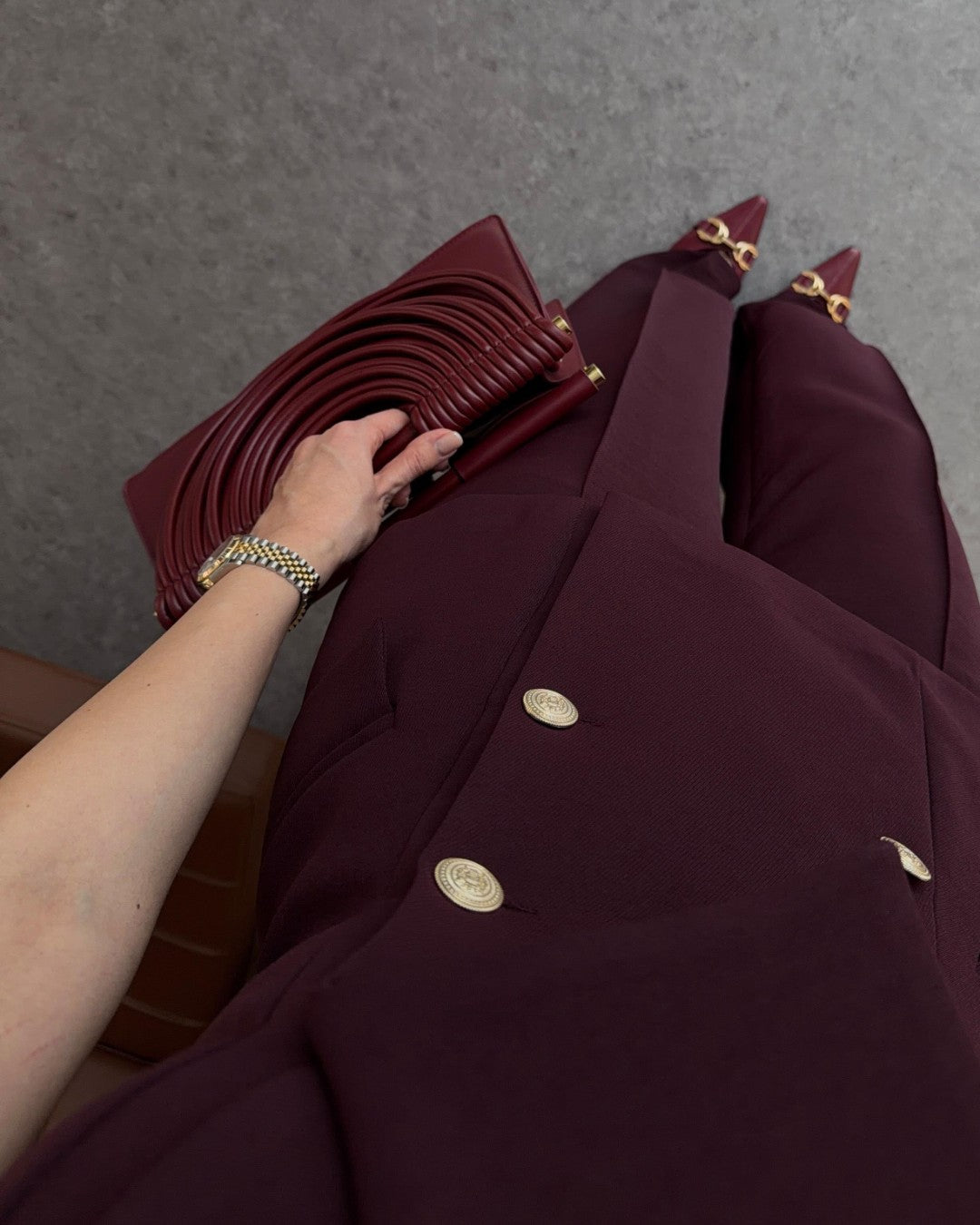 Halter Neck Tailored Suit