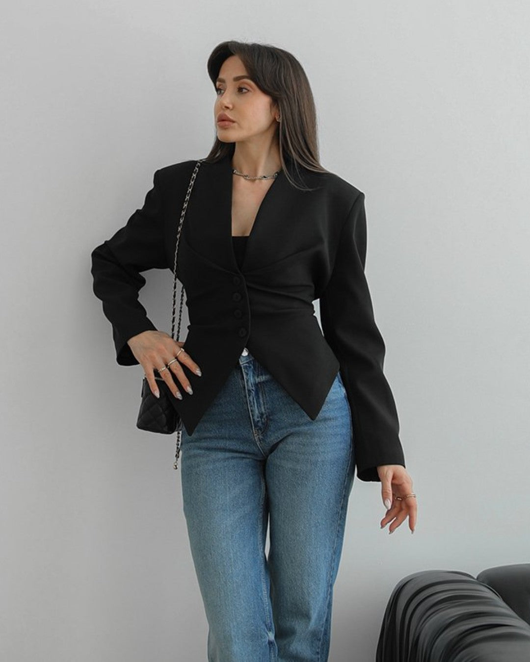 Hourglass Cut Blazer