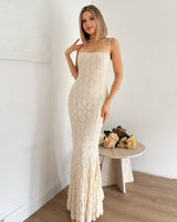 Irresistible Lace Curve Dress