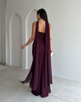 Isabella Scarf Maxi Gown