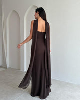 Isabella Scarf Maxi Gown