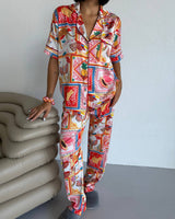 Island Postcard Pajama
