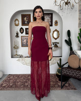 Lace Dantel Maxi Dress
