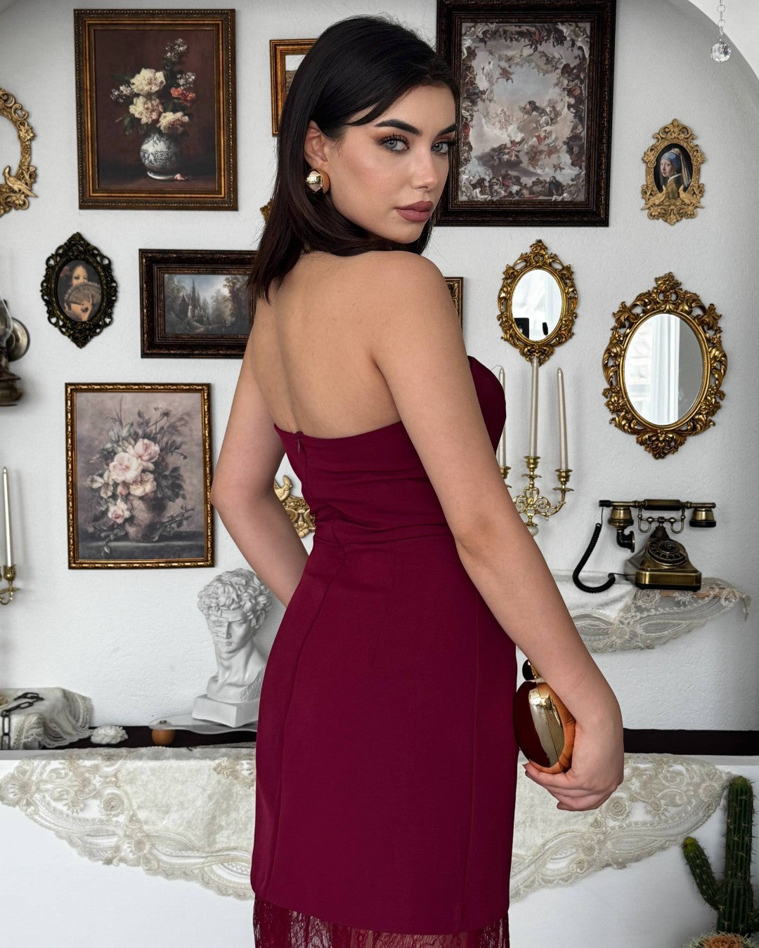 Lace Dantel Maxi Dress