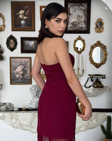 Lace Dantel Maxi Dress