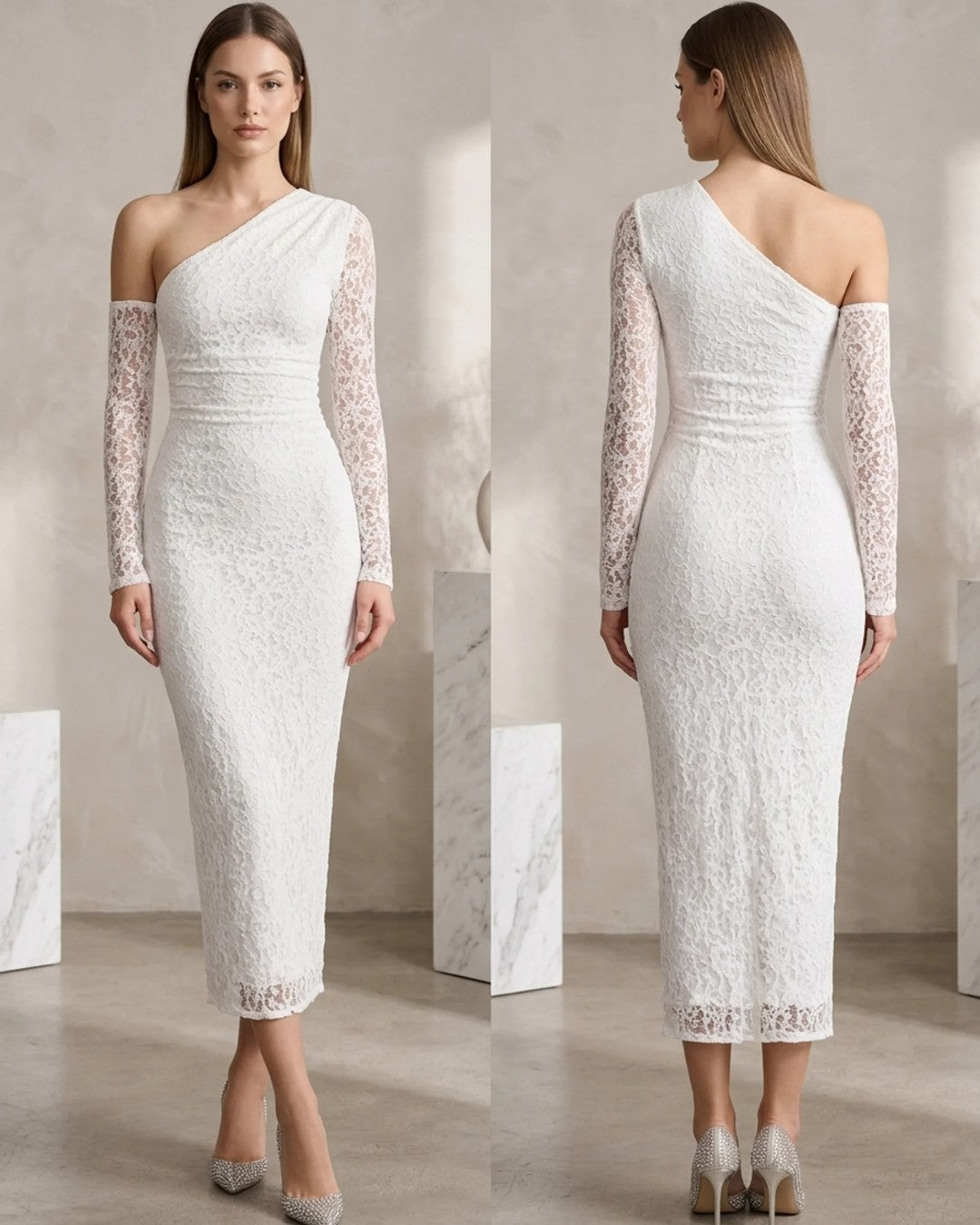 Lace Éclat Dress