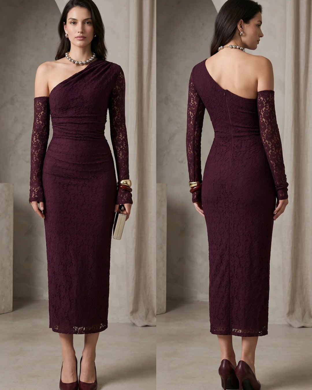 Lace Éclat Dress
