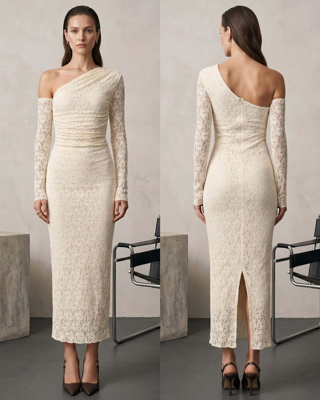 Lace Éclat Dress